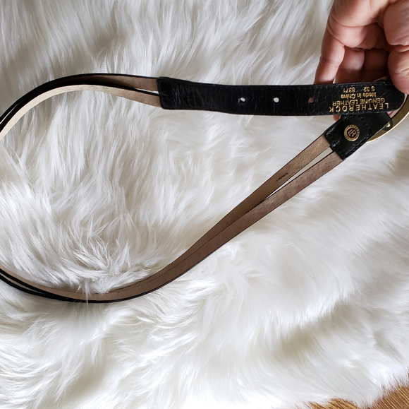 Leatherock genuine leather black belt - Picture 7 of 7